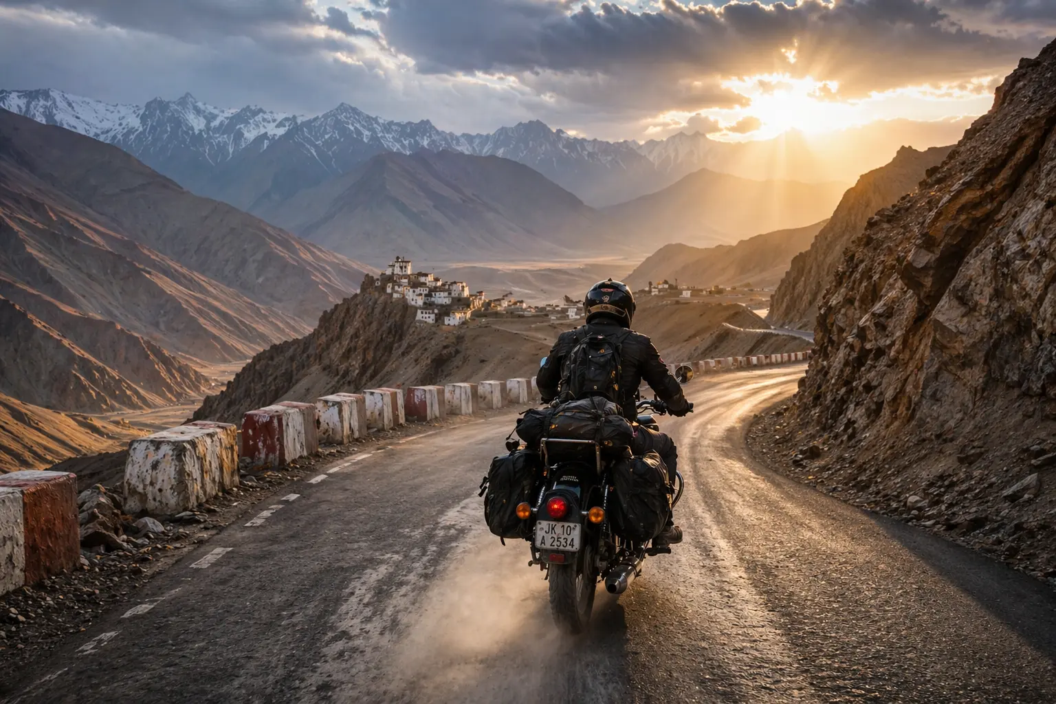 Leh Ladakh Bike Trip 2026 via Umling La photography – Grid View 1